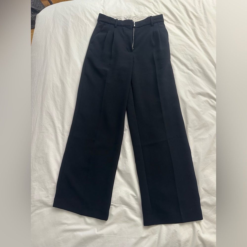 Wilfred Black Wide Leg Pants